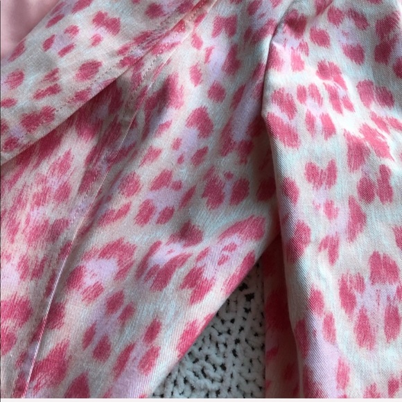 MOSCHINO jeans pink leopard blazer - Picture 8 of 11